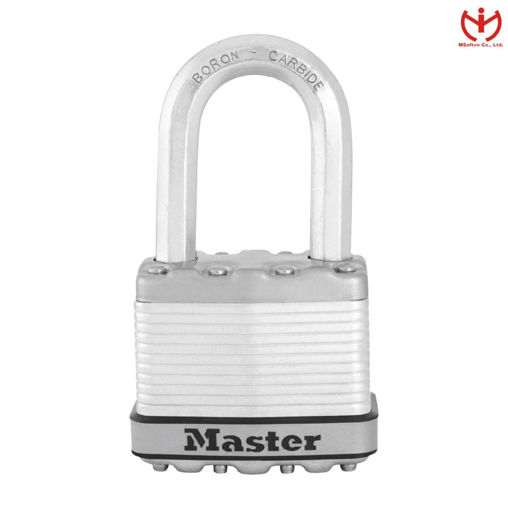 Ổ khóa Master Lock M5 XDLF thân thép lá rộng 50mm càng dài 38mm 2 chìa - MSOFT