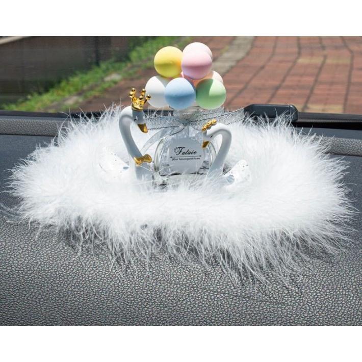 Set decor thiên nga loại LỚN TO ĐẸP trang trí taplo ô tô, táp lô xe hơi -Dũng An Shop