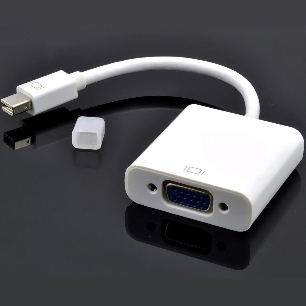 Cáp mini dp to vga, mini displayport ra vga, mini dp sang vga (đầu cái) có âm thanh