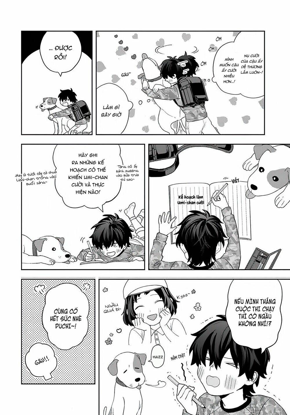 chàng túi giấy đang yêu chapter 12 14