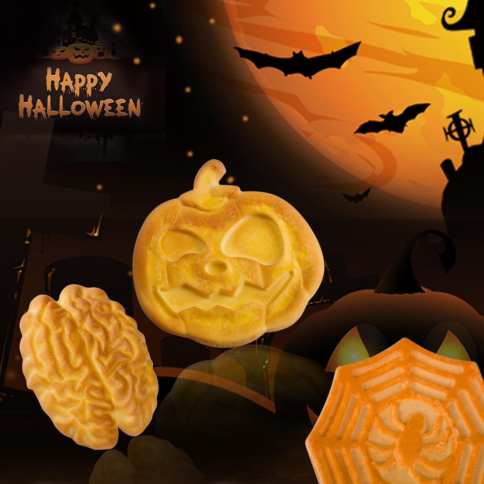 Chocolate Maker Cake Baking Halloween Silicone Maker for Muffins Breads Soap