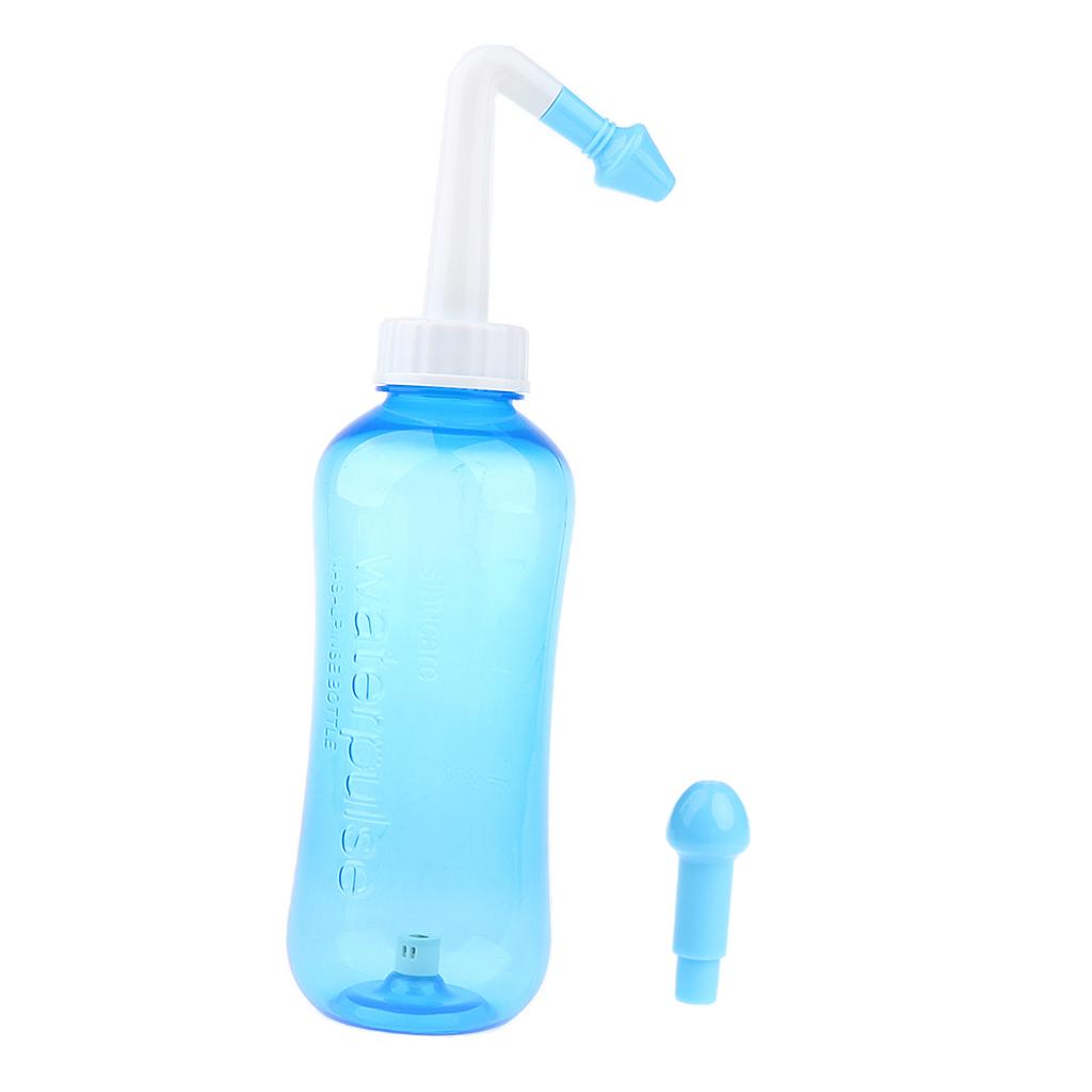 Manual 500ml Nasal Rinsing Bottle Nasal Irrigation Neti Pot Nose Wash System