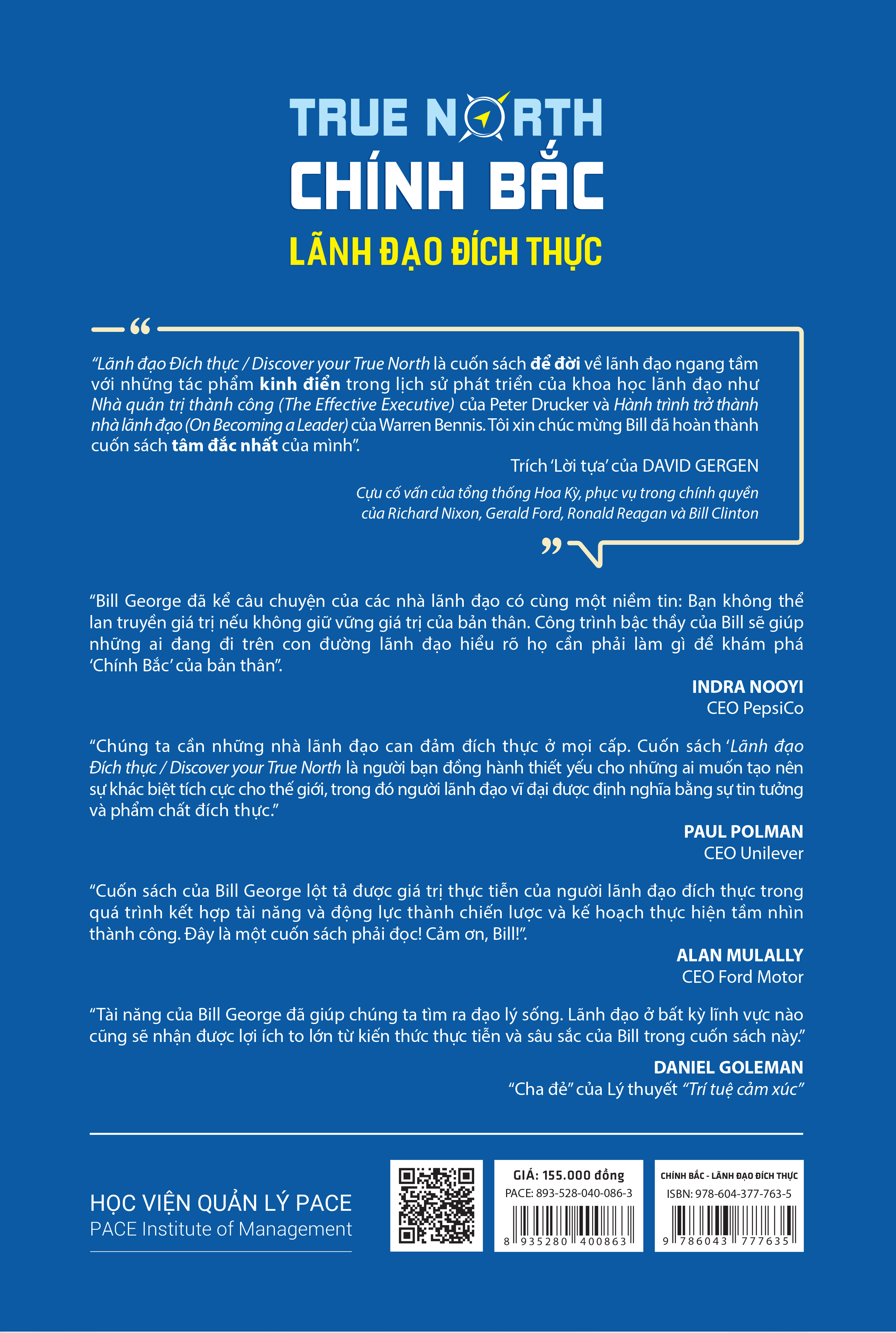 CHÍNH BẮC – LÃNH ĐẠO ĐÍCH THỰC (Discover Your True North) - Bill George - Võ Kiều Linh dịch - Tái bản - (bìa mềm)