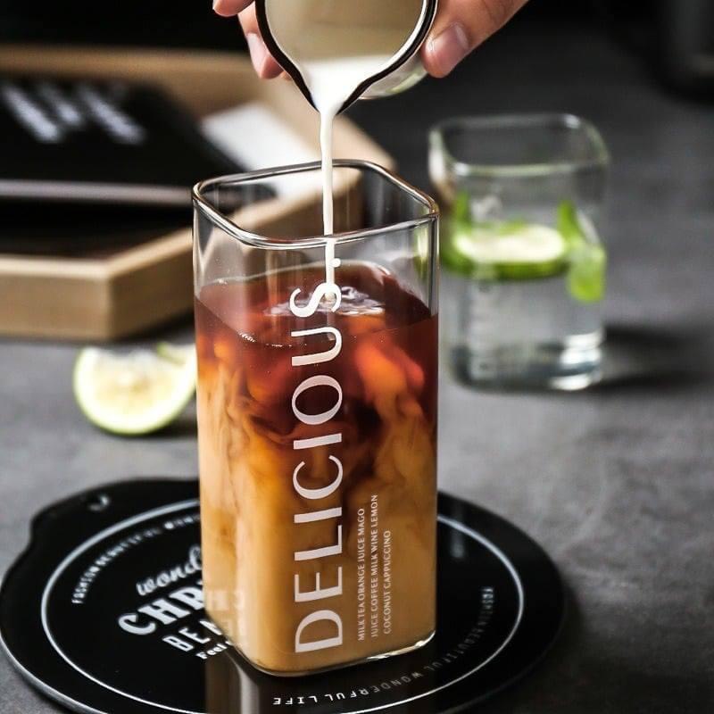 CỐC CVCC THỦY TINH CAO CẤP DELICIOUS DUNG TÍCH 380ML