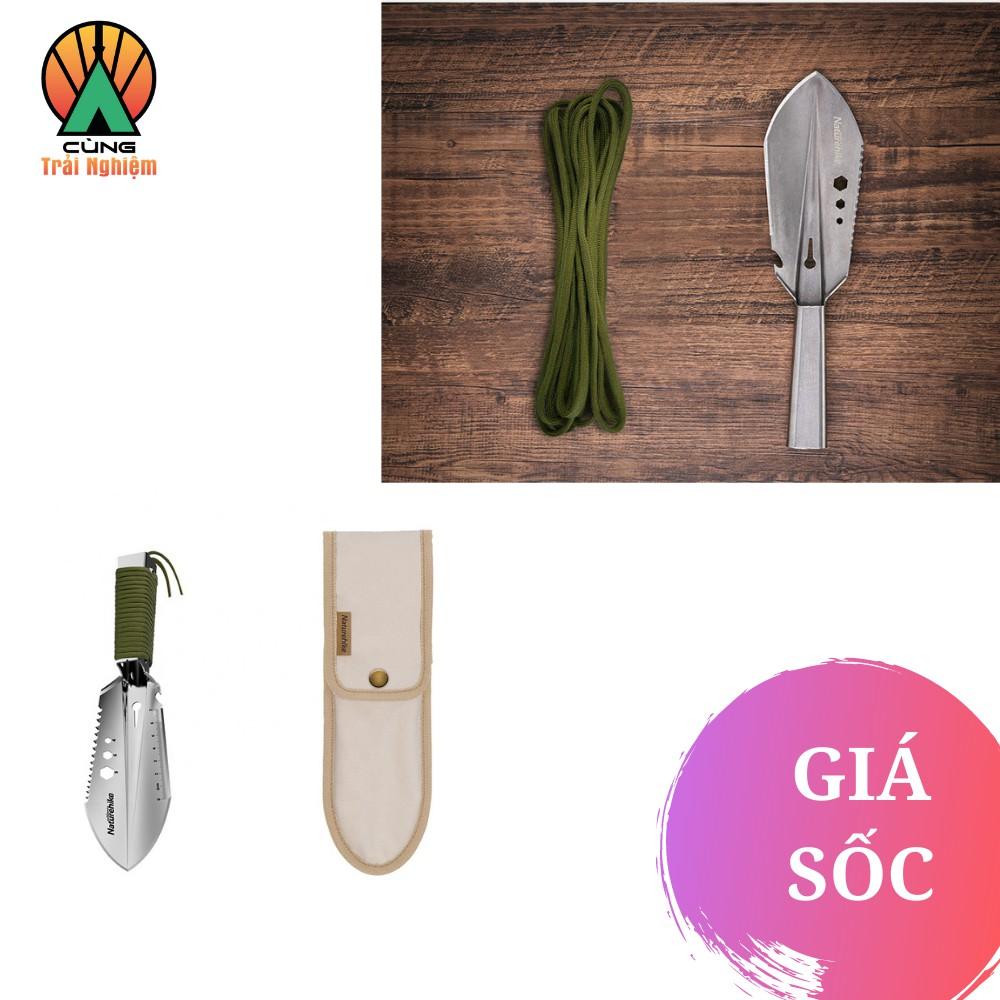 Xẻng Cầm Tay Làm Vườn Đa Năng Naturehike Có Thể Thay Thế Lưỡi Cưa, Dao, Dành Cho Dã Ngoại NH20GJ001