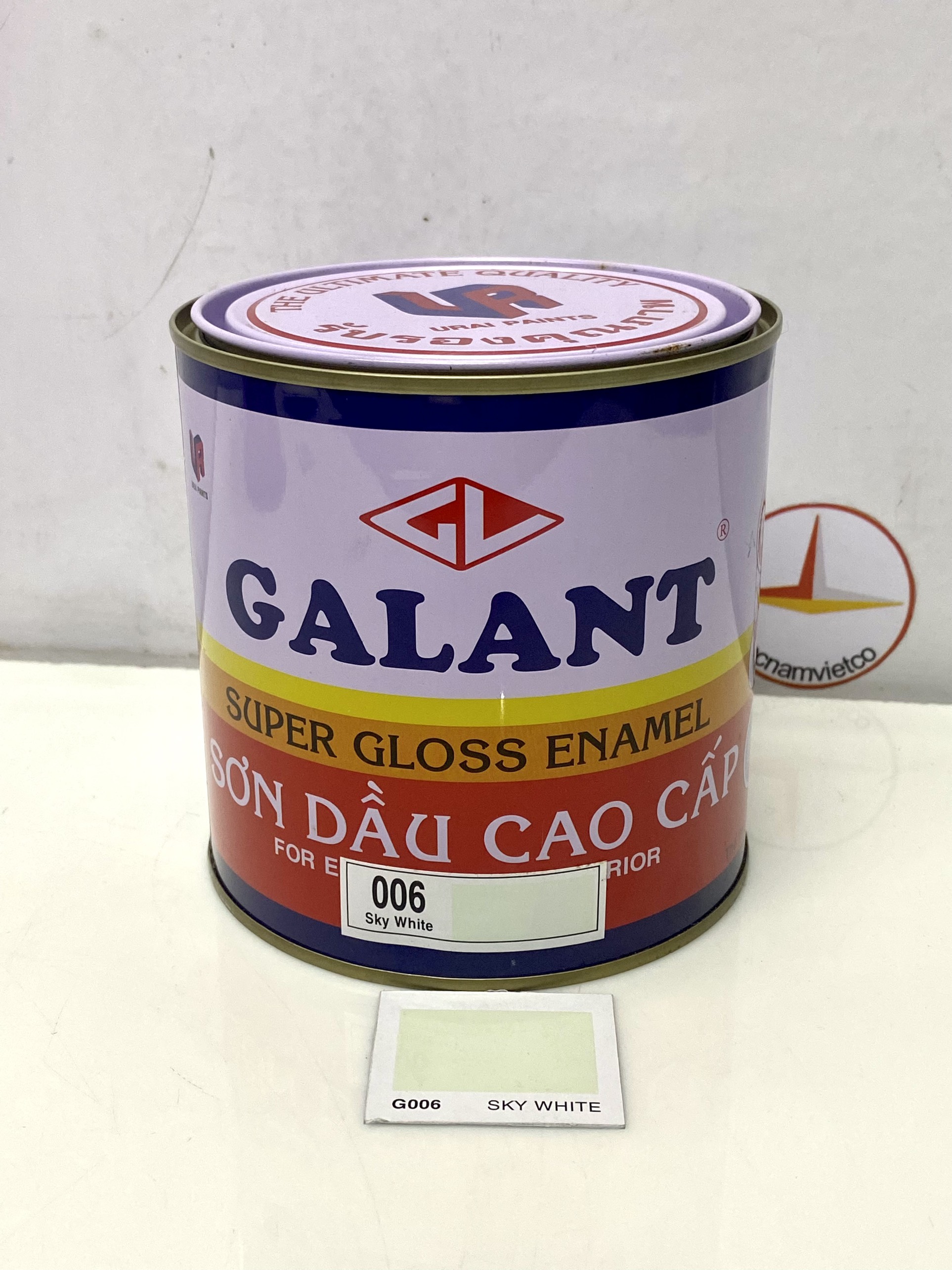 Sơn dầu Galant màu Sky White G006 _ 0.8L