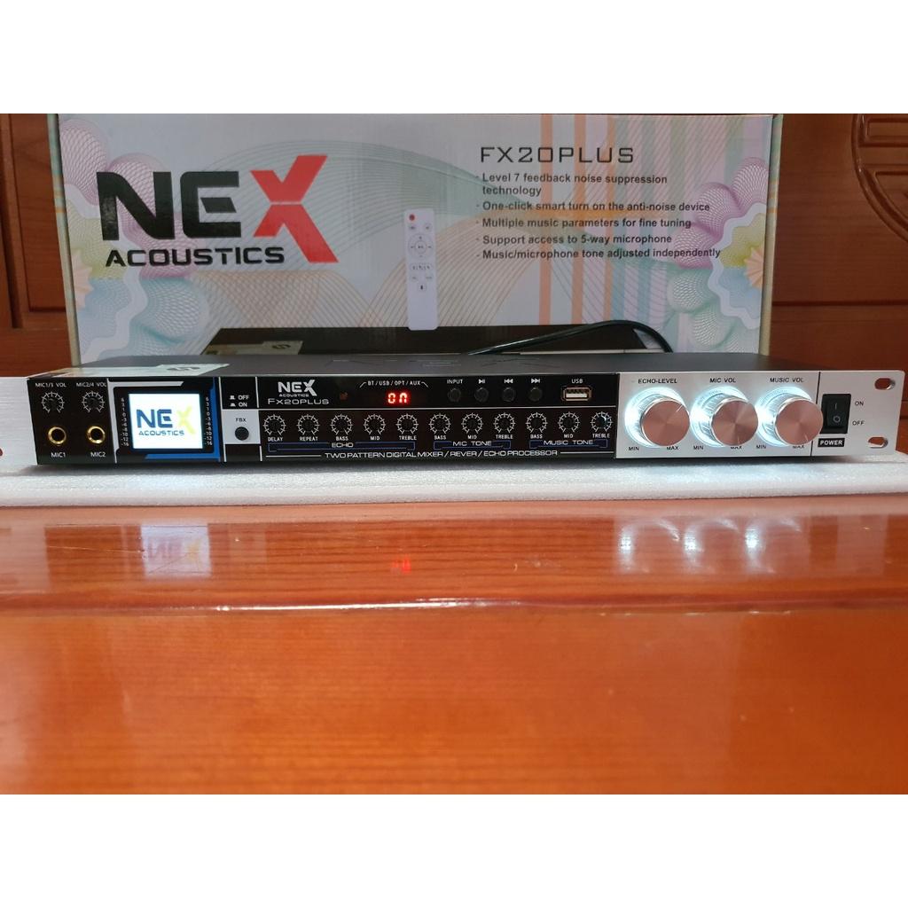 Vang cơ NEX Acoustic FX20 Plus, vang cơ Bluetooth chống hú NEX Acoustic FX20 Plus.