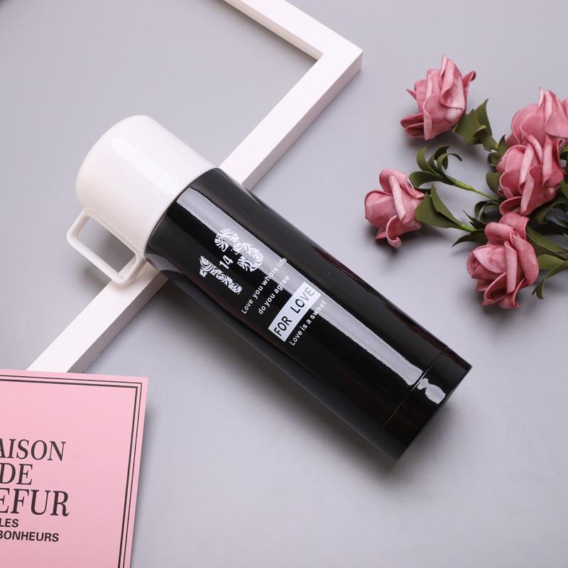 BINH GIỮ NHIỆT NÓNG LẠNH ĐA NĂNG VACCUM 500ml CÓ KÈM LY - ,LY GIỮ NHIỆT