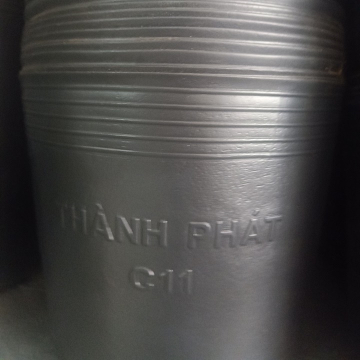 Chậu nhựa đen C11 270x220mm 50 chậu