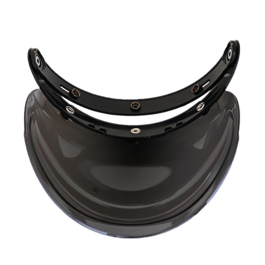 Motorcycle 3 Snap Helmet Visor Shield Flip Up Down Lens for Harley
