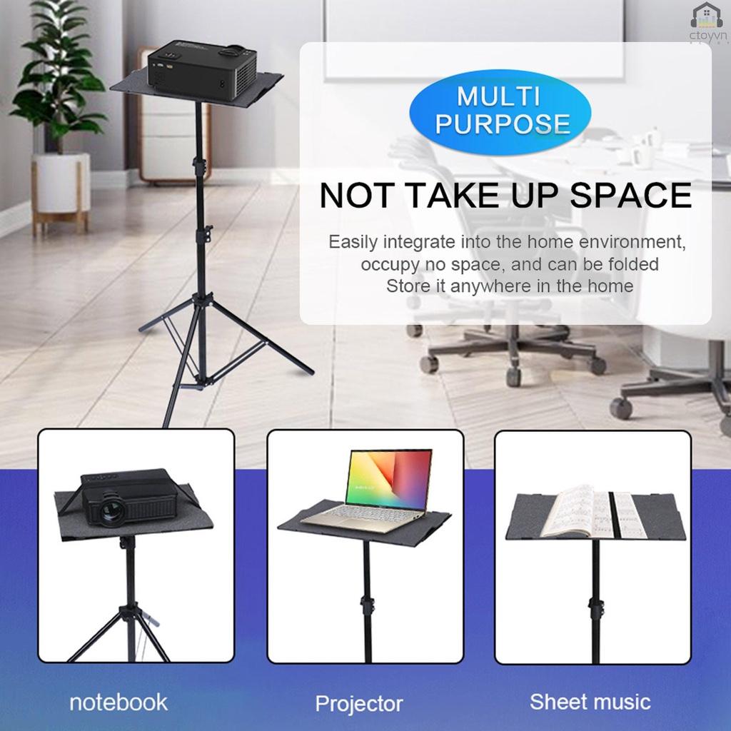 Giá đỡ ba chân T160 có thể gấp gọn đa năng có thể điều chỉnh chiều cao cho máy chiếu DVD