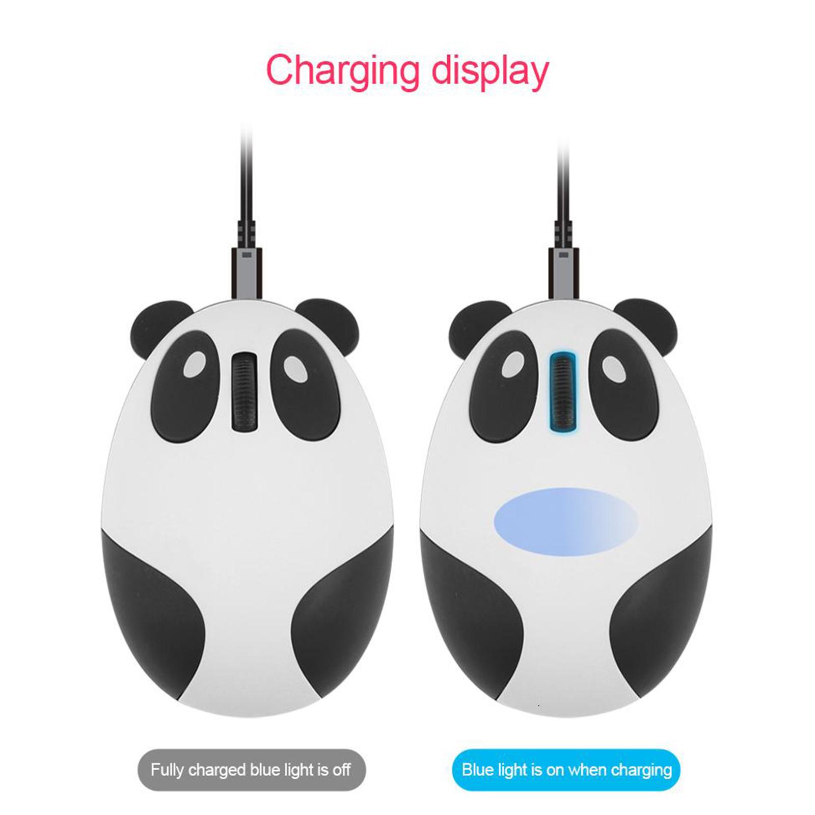 Portable Cute 2.4G Wireless Gaming Mouse Panda 1200 DPI 3 Buttons