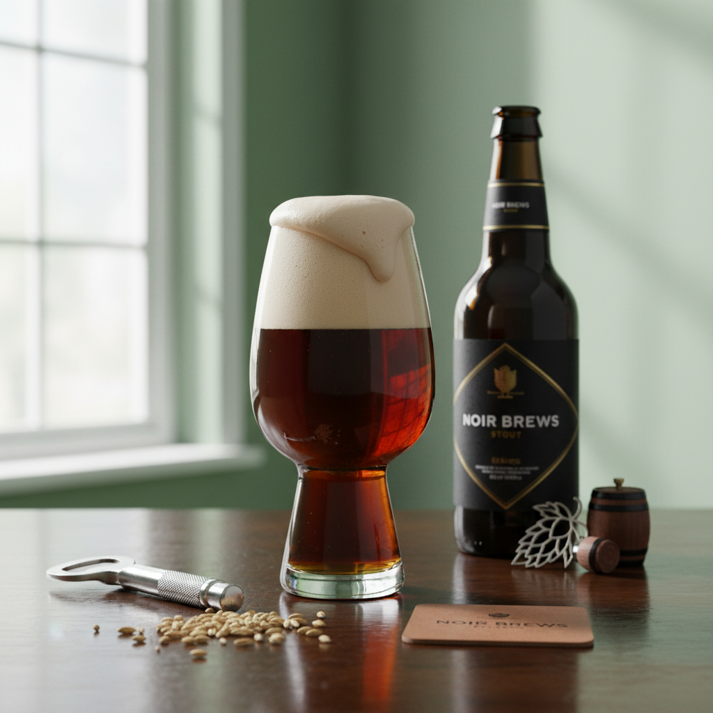 Ly Thủy Tinh Bia Stout - Classic | 560ml | [LYNOIR_LY008