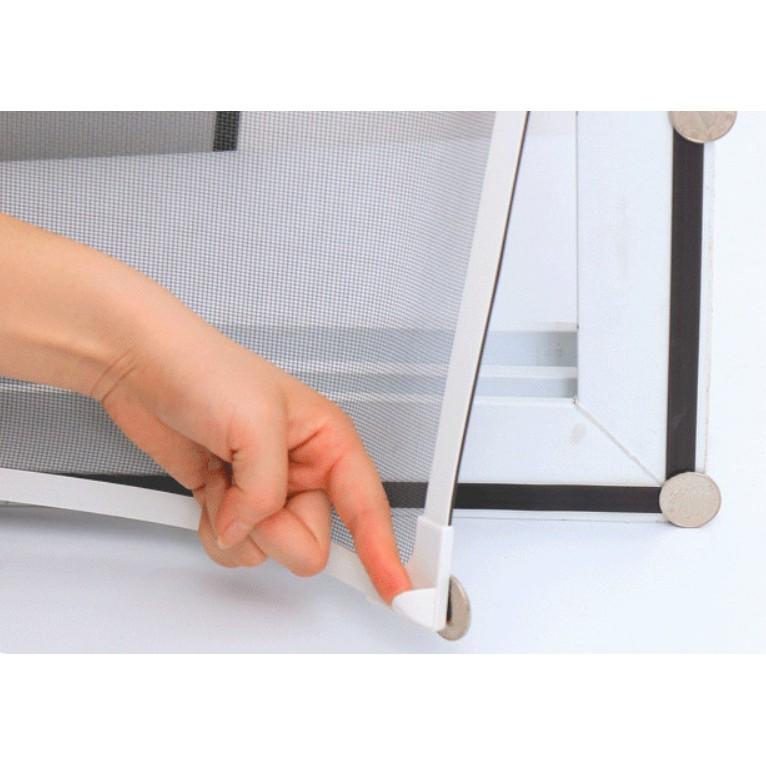 Rèm cửa sổ chống muỗi tự lắp thông minh 85x140cm