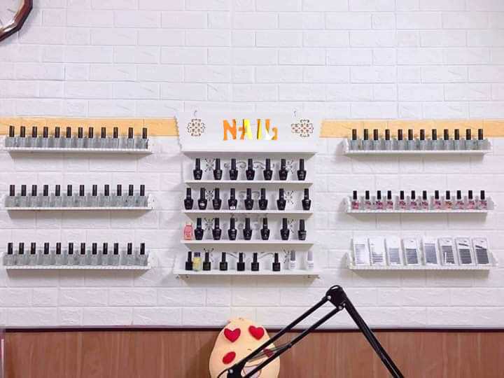 Kệ Sơn chữ Nail vàng