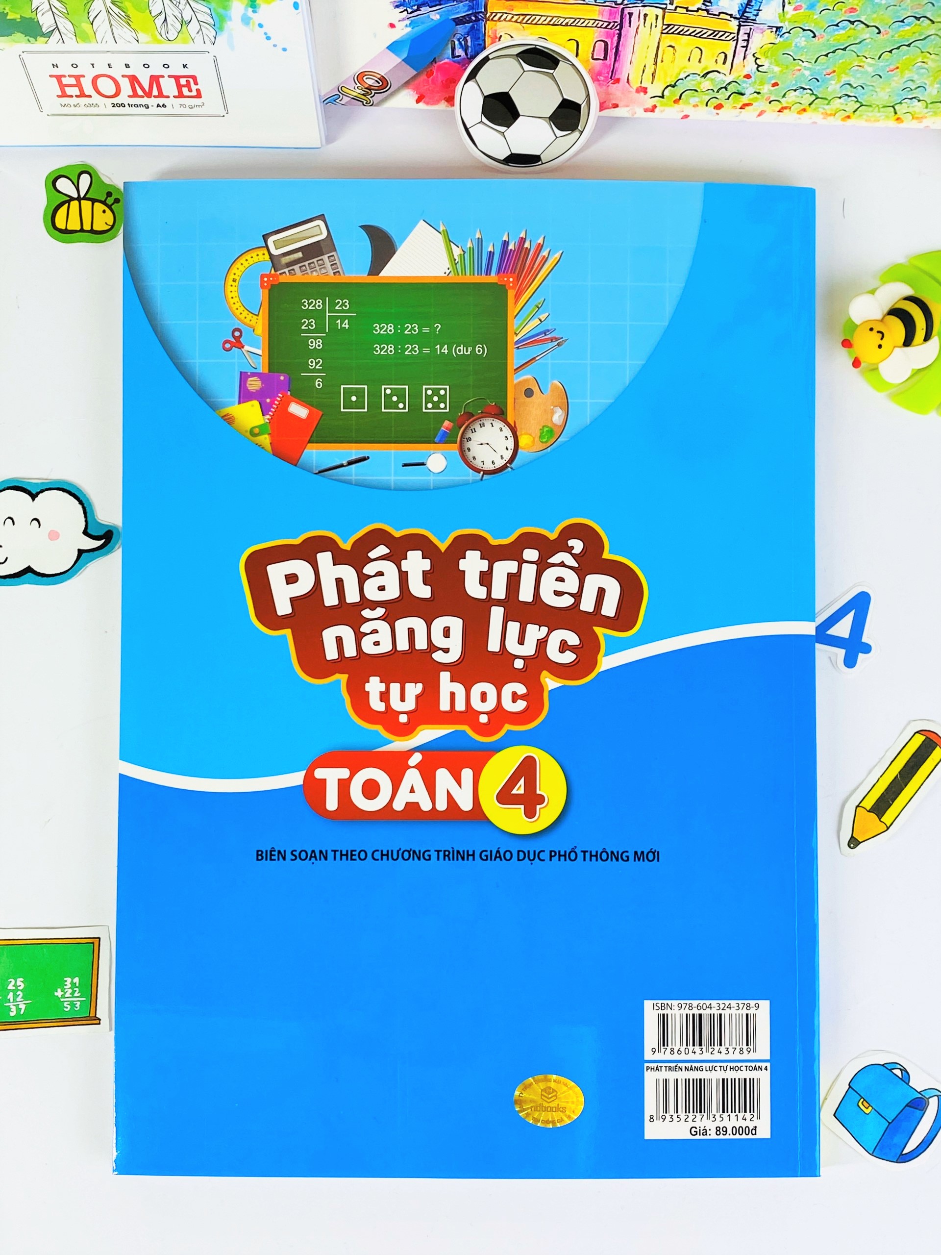 Sách - Phát Triển Năng Lực Tự Học Toán 4 - Biên soạn theo chương trình GDPT mới - ndbooks