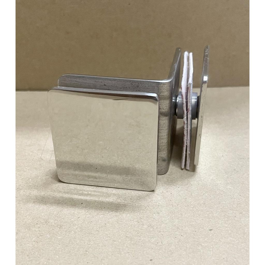 Bát inox 304 độ bắt kính cường lực 90 độ, bát kính kính 90 độ