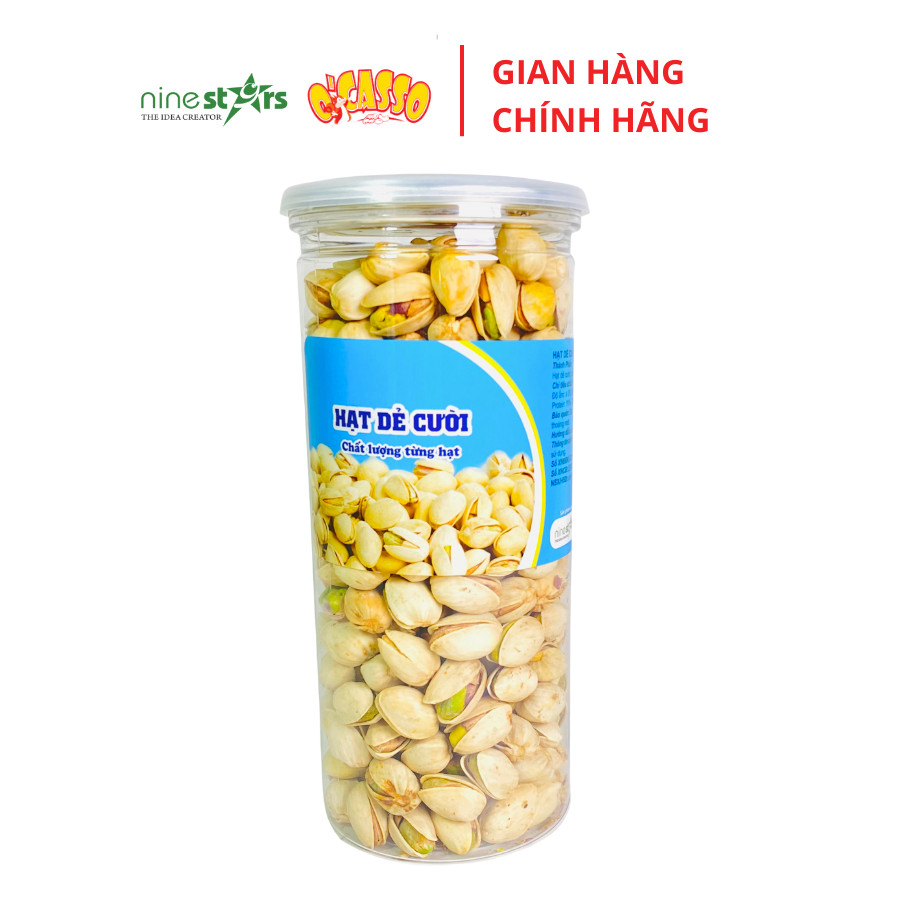 Hạt dẻ cười Mỹ _Thương hiệu O'Casso_Thơm ngon bổ dưỡng_Hộp 500g