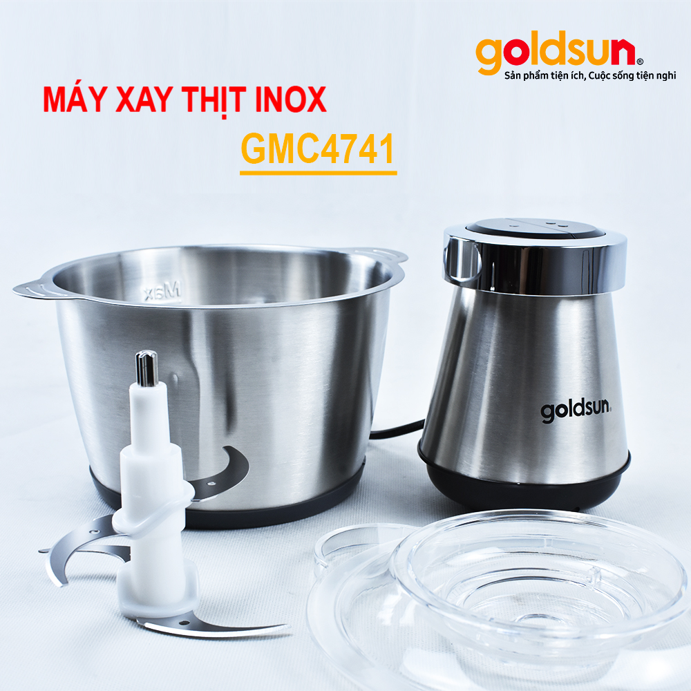 Máy xay thịt Goldsun GMC4741 2lít Hàng chính hãng Bảo hành 12 tháng