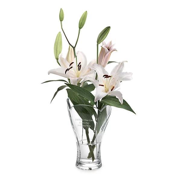 Lọ Hoa Pha Lê Cao Cấp Spiegelau Nachtman Florero 27cm, Lọ Hoa Thủy Tinh Trang Trí Bàn Tiệc, Nhập Đức Chính Hãng