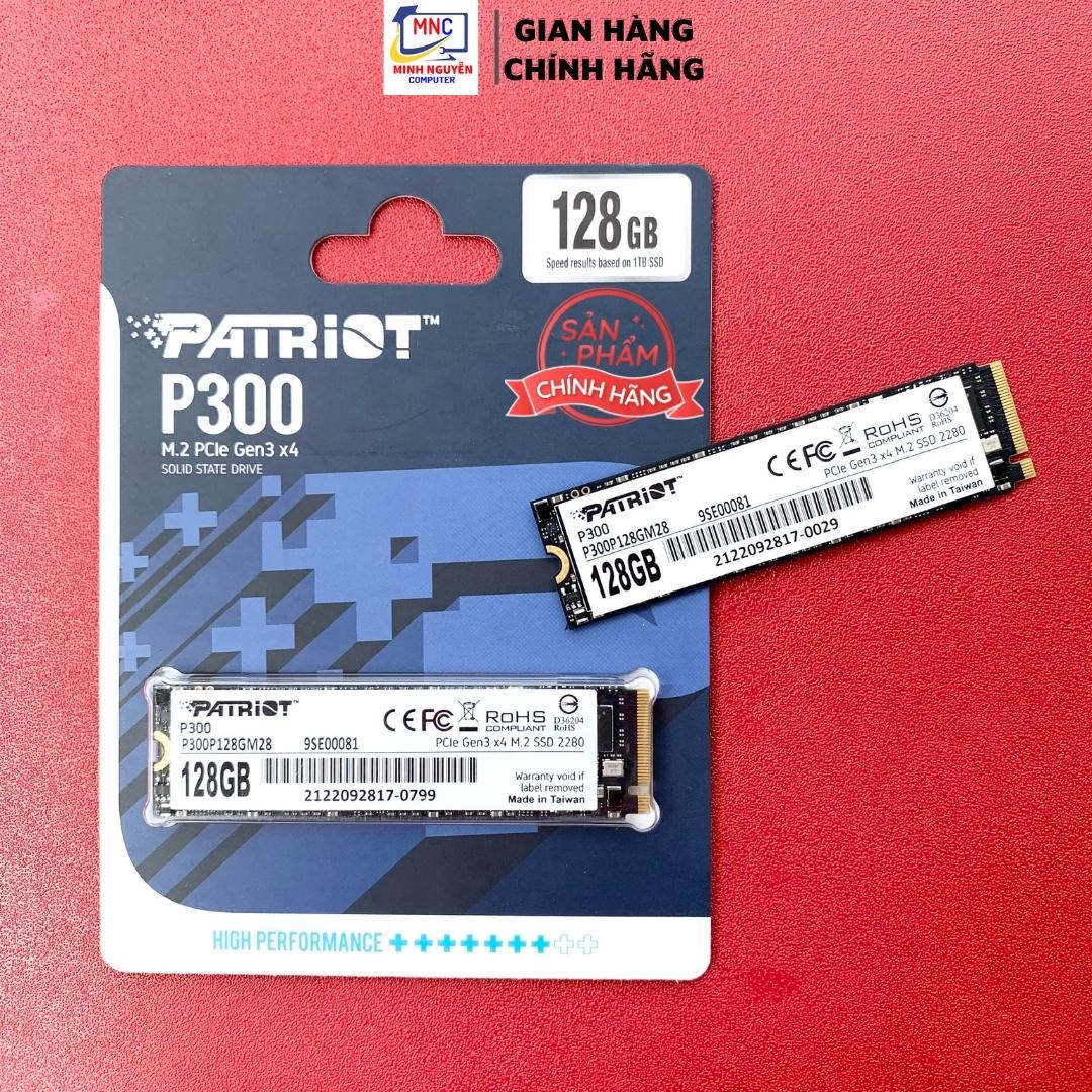Ổ cứng SSD PATRIOT 256G P300 M.2 2280 NVMe Gen 3x4 - P300P128GM28 - Hàng Chính Hãng