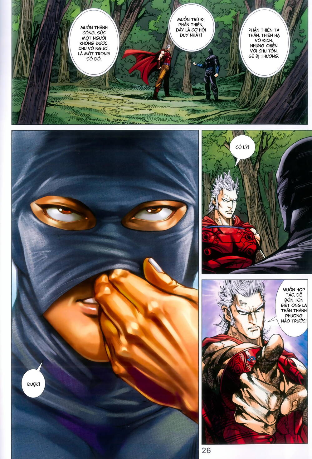 Long Hổ 5 Thế 3 Thế Cừu chapter 91 27