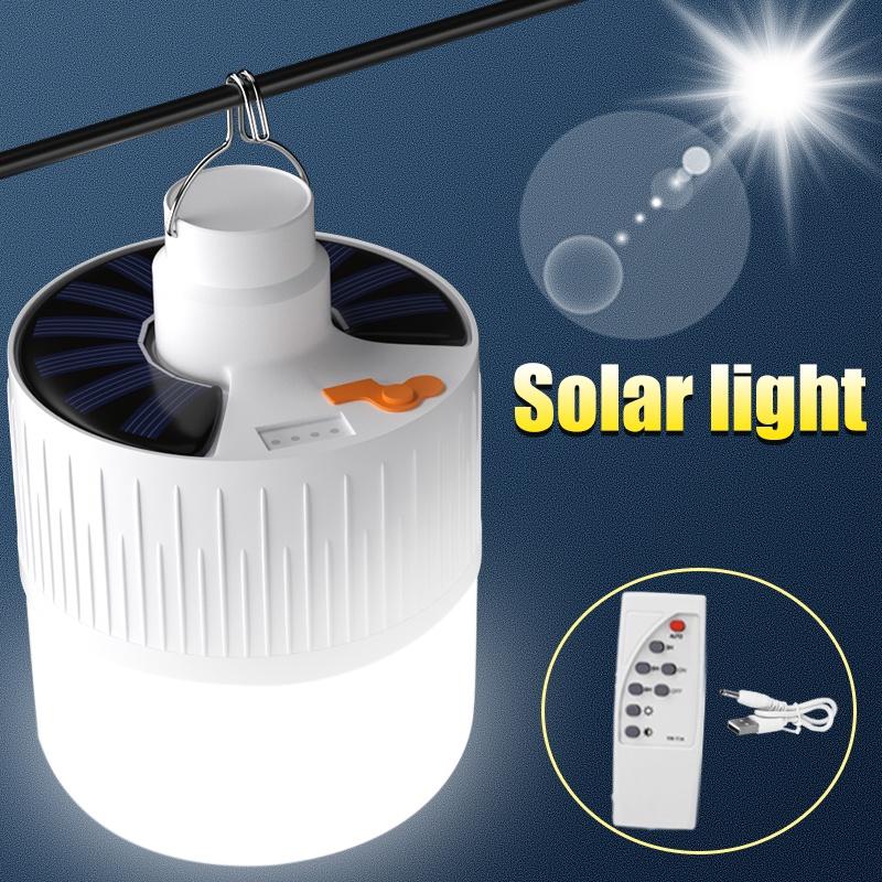 Bóng Đèn Led Năng Lượng Mặt Trời Sạc USB Tiện Dụng