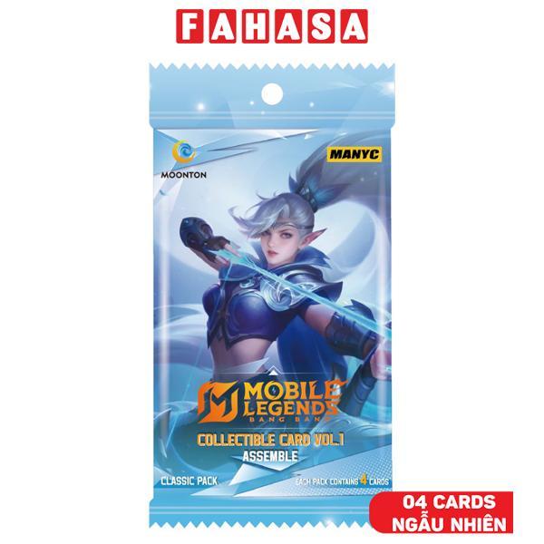 Thẻ Sưu Tập Manyc Mobile Legend Bang Bang - Classic - Manyc MYC01MLBB01C01F09_CP (4 Cards Ngẫu Nhiên/Túi)