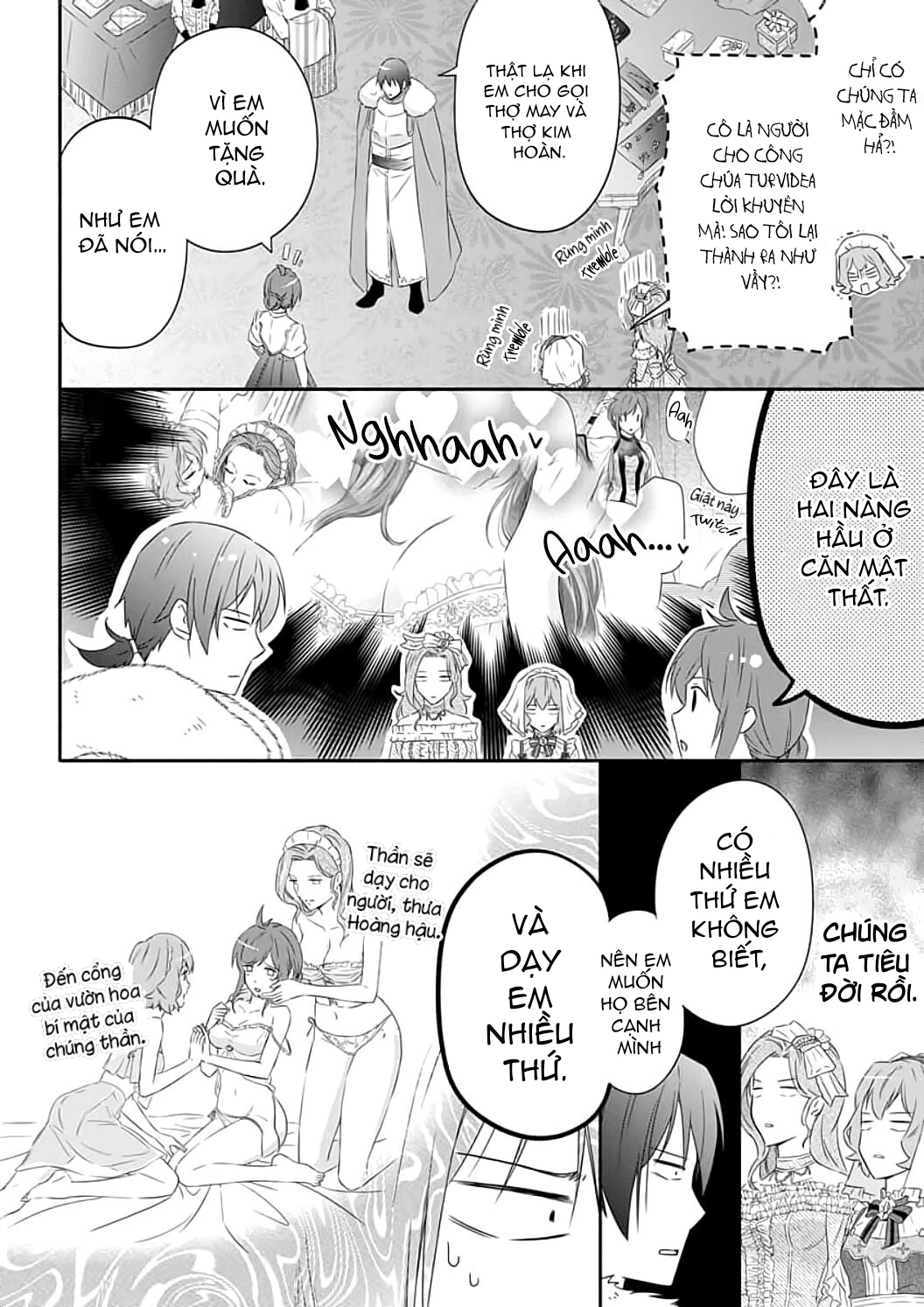 công chúa bị nguyền rủa được giam giữ bởi kỵ sĩ tàn bạo - khắc lên dấu ấn của tình yêu vĩnh cửu chapter 7 17