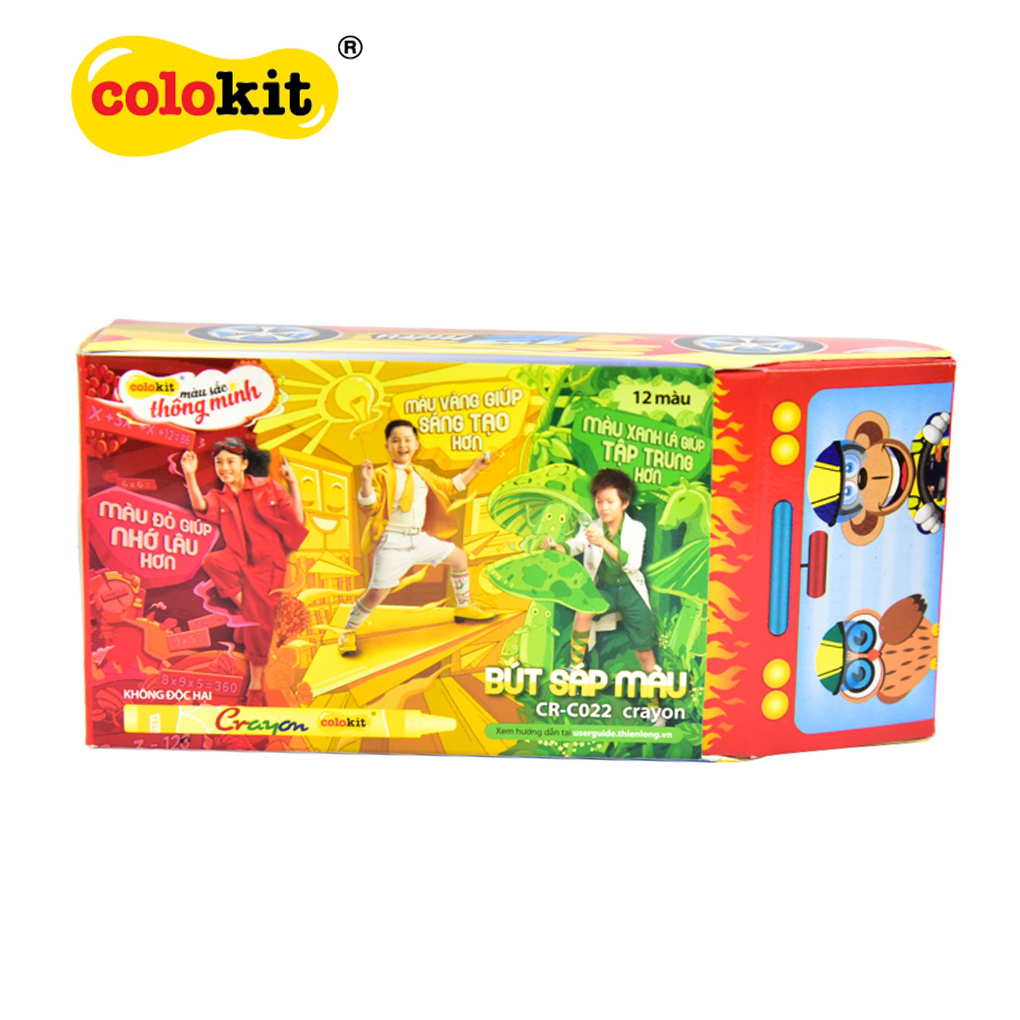 Bút sáp màu Thiên Long Colokit CR-C022