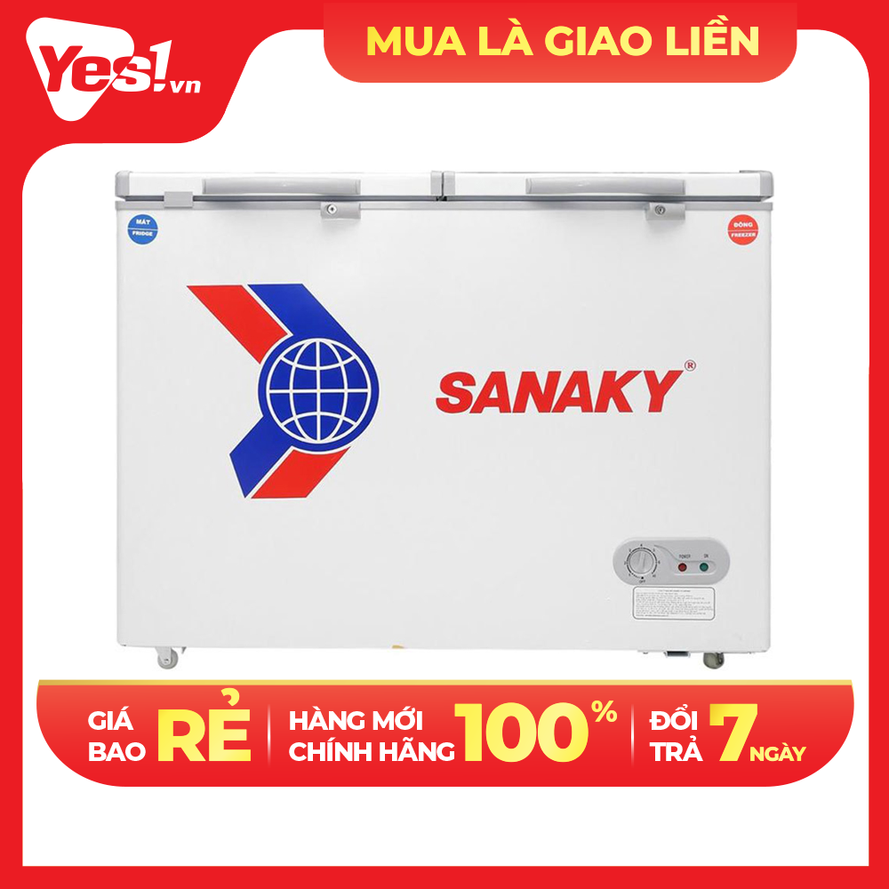 Tủ Đông Sanaky VH-405W2 405 lít - Hàng Chính Hãng - Chỉ Giao Hồ Chí Minh