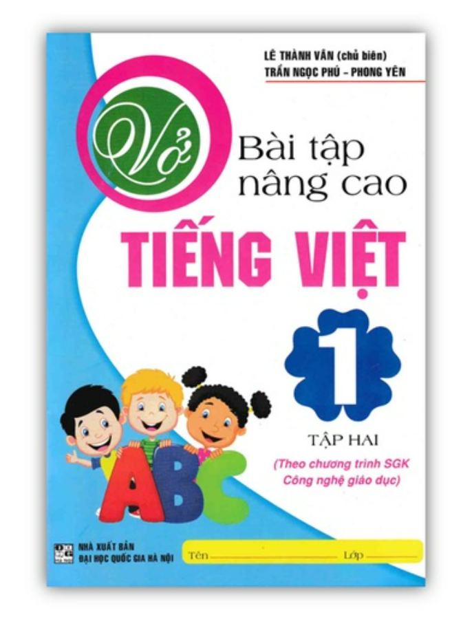 Sách - Vở Bài Tập Nâng Cao Tiếng Việt 1 Tập 2