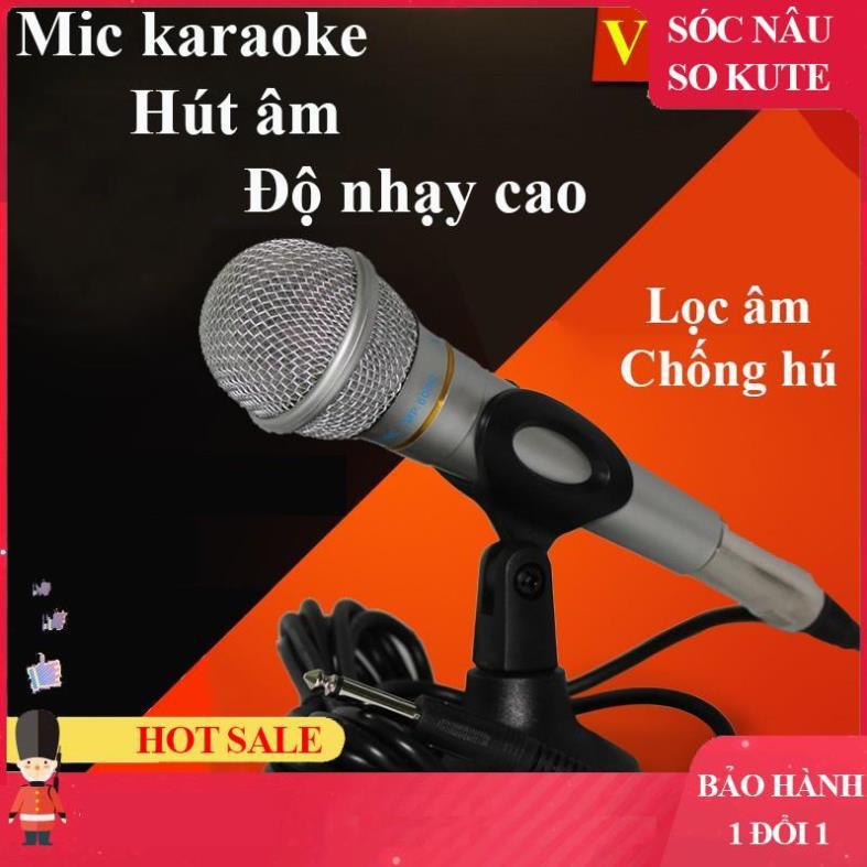 ️  Micro Karaoke Chống Hú, Độ nhạy - hút âm cao - TOP Mic Hát Karaoke mẫu mới bán chạy nhất 2020