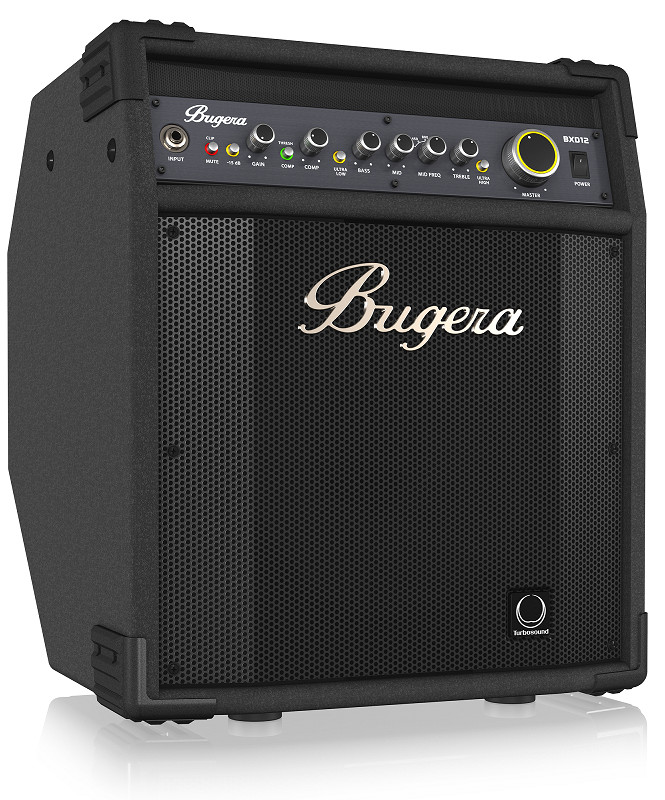 LOA KÈM AMPLY BUGERA BXD12 1000-Watt 2-Channel Bass Combo Amplifier Black-Hàng Chính Hãng