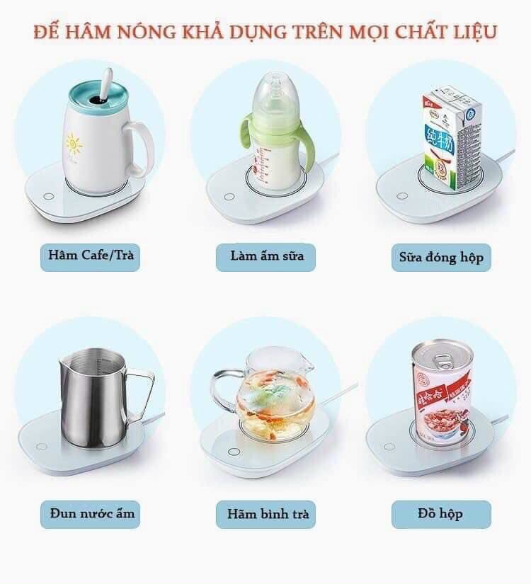 ĐẾ HÂM NÓNG Khả Dụng Trên Mọi Chất Liệu