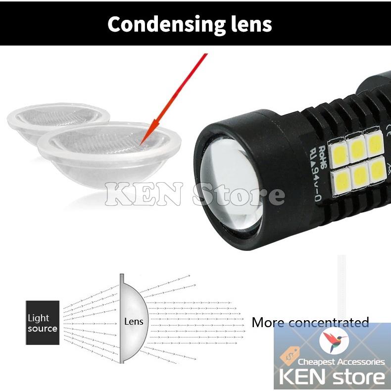 Bóng LED 1156 BA15S BAU15S P21W PY21W làm đèn xi nhan, đèn demi, đèn lùi ô tô xe máy 21smd 3030