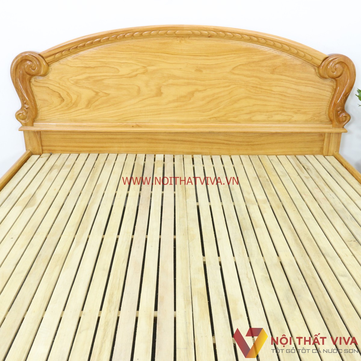 Giường Ngủ Gỗ Gõ Đỏ Đầu Vòm Cao Cấp Hiện Đại