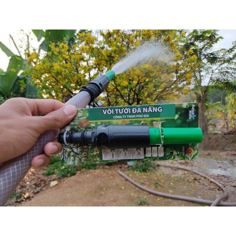 Vòi tưới cây đa năng, tưới lan, tưới vườn cây, rửa xe...