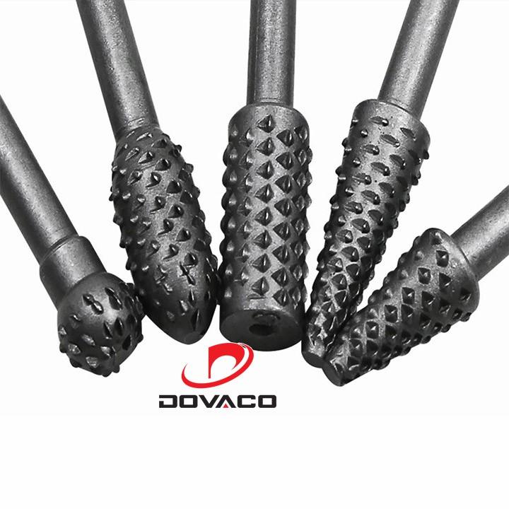 Bộ 5 mũi mài khoét rãnh gỗ, nhựa