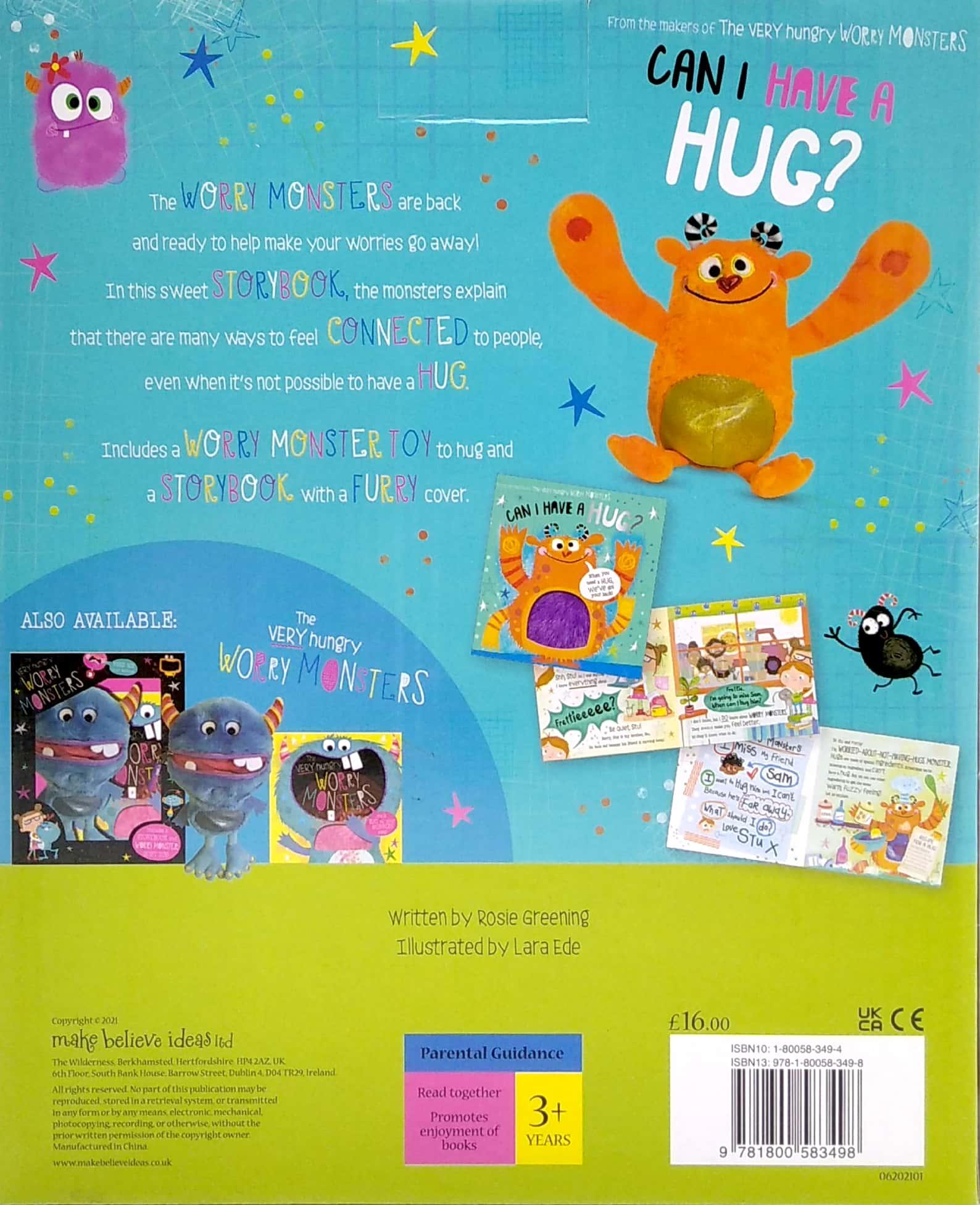 Can I Have A Hug? Book And Plush Box Set