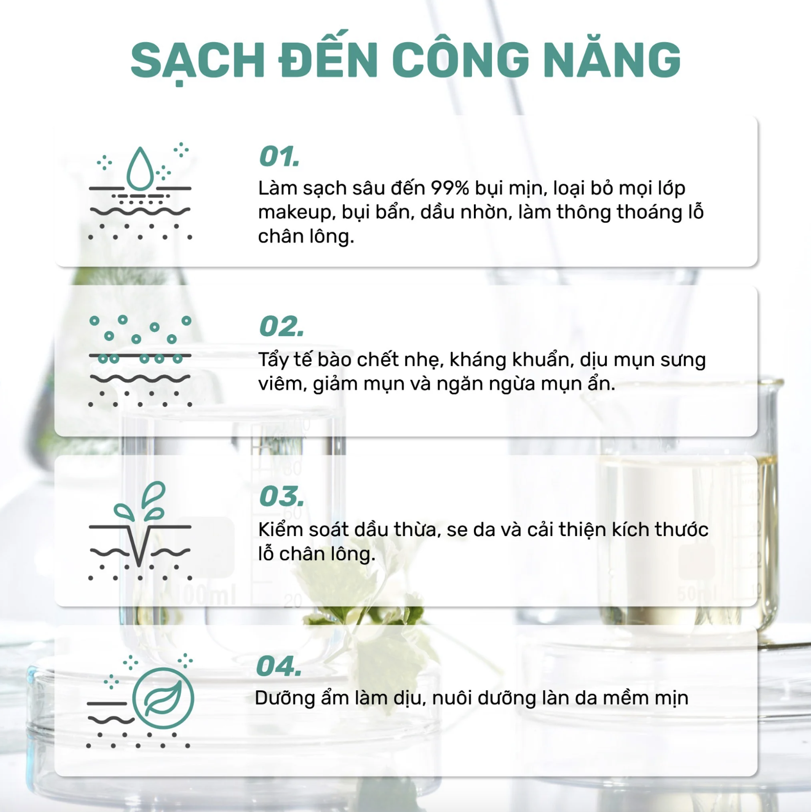 Tẩy Trang Derladie Vegan Sạch Sâu, Cải Thiện Lỗ Chân Lông Derladie Cleansing Water Witch Hazel Micellar Unsented 50ml