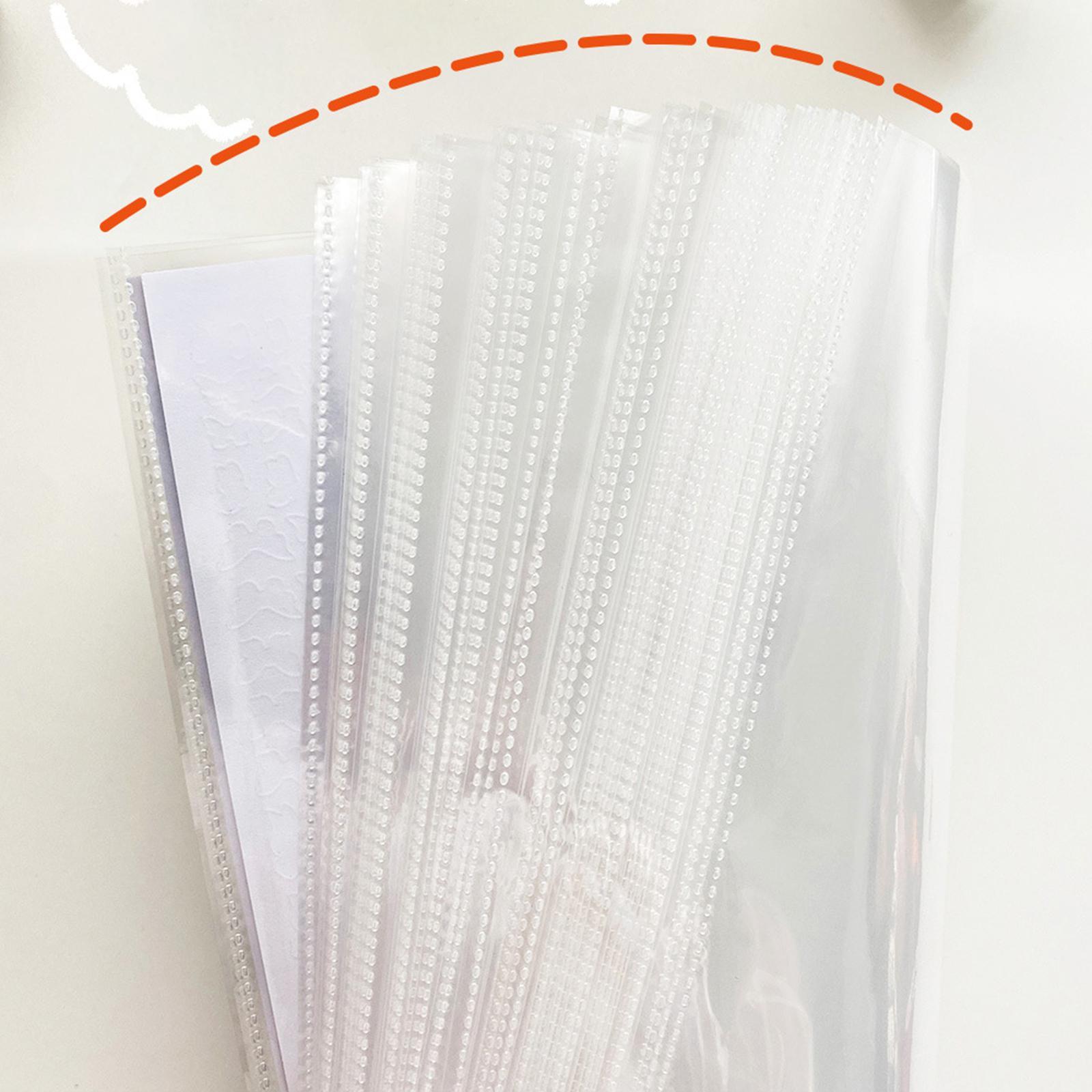 Portable Sticker Storage Book Holder Photo Album Pocket 26.4x14.1cm