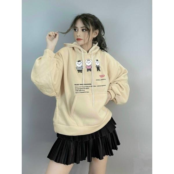 Áo khoác hoodie form rộng tay phòng áo khoác hoodie unisex chất nỉ ngoại dày dặn NHIỀU MẪU