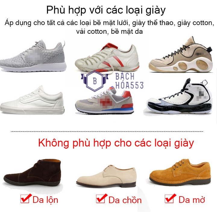 Chai xịt bọt làm sạch giày Sneaker Ximo 300ml