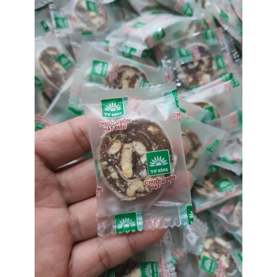 Combo trái cây cuộn Tư Bông 200g gồm 8 loại ăn vặt thơm ngon tốt cho sức khỏe