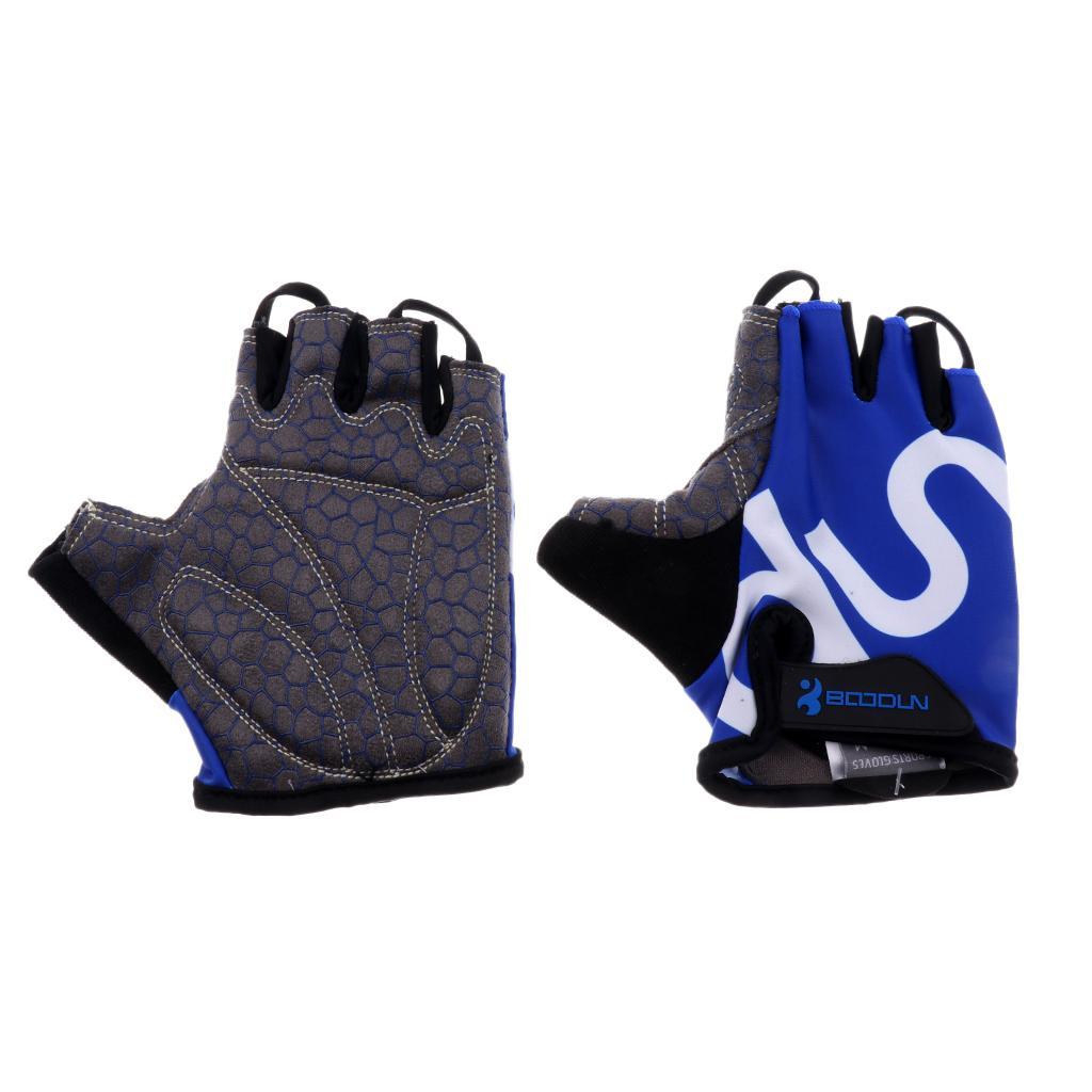 Cycling Gloves Half Finger Bike Bicycle Gloves Gel Mountain Road Bike Riding Gloves for Men and Women