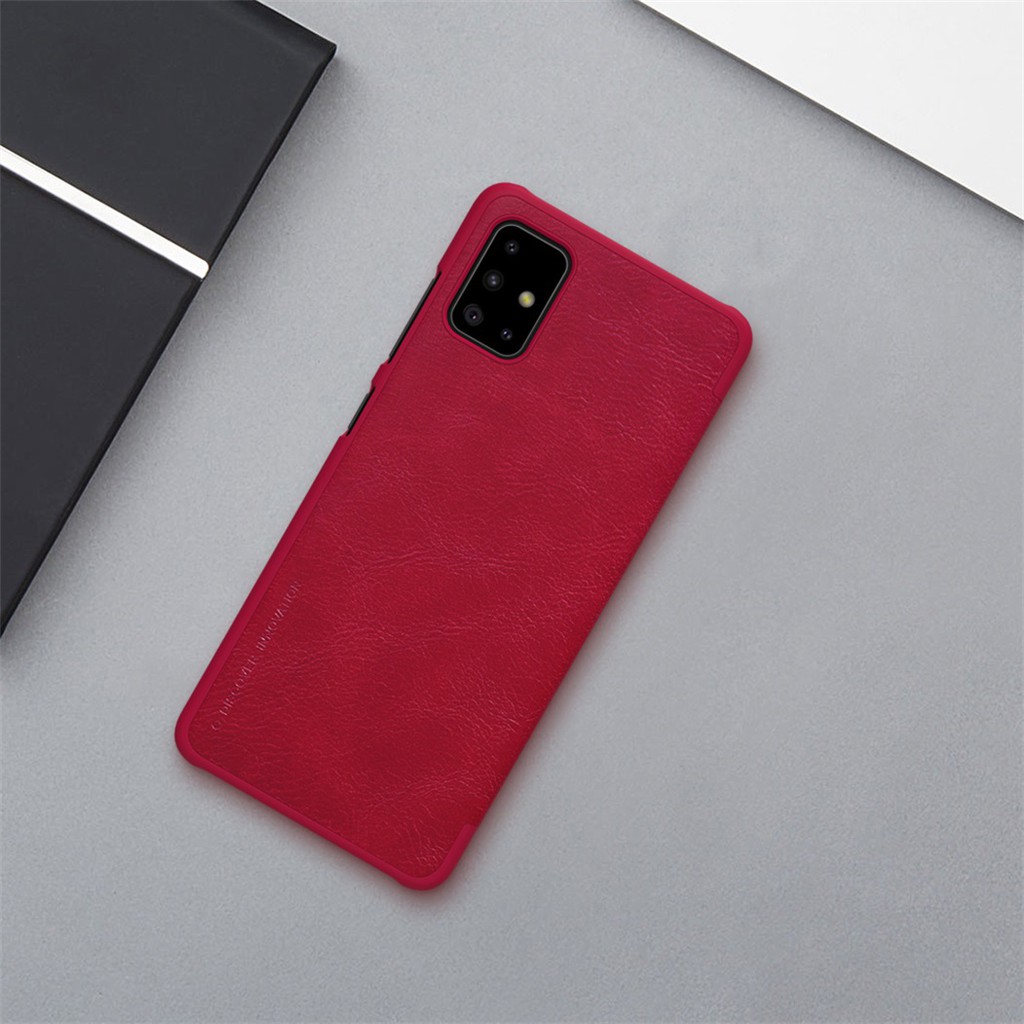 Bao da dành cho SamSung Galaxy A51 chính hãng Nillkin QIN