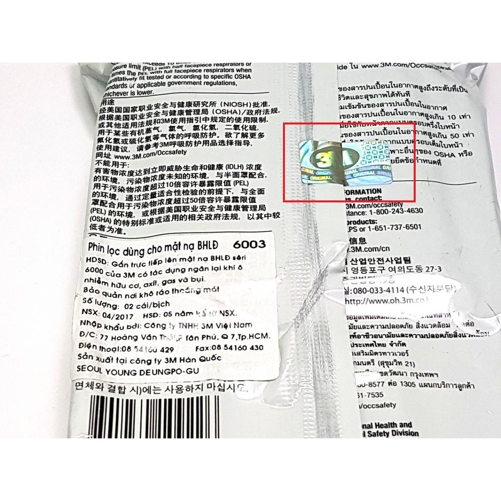 Bộ mặt nạ phòng độc 3M 7502 7 món - Mặt nạ chống độc chống bụi kháng khuẩn Mặt nạ phun sơn phun xịt hóa chất