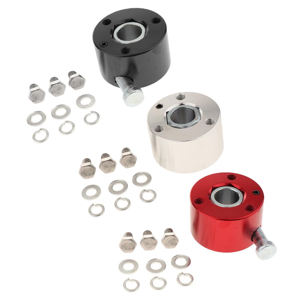 Universal Aluminum 360 Steering Wheel Quick Release Disconnect Hub