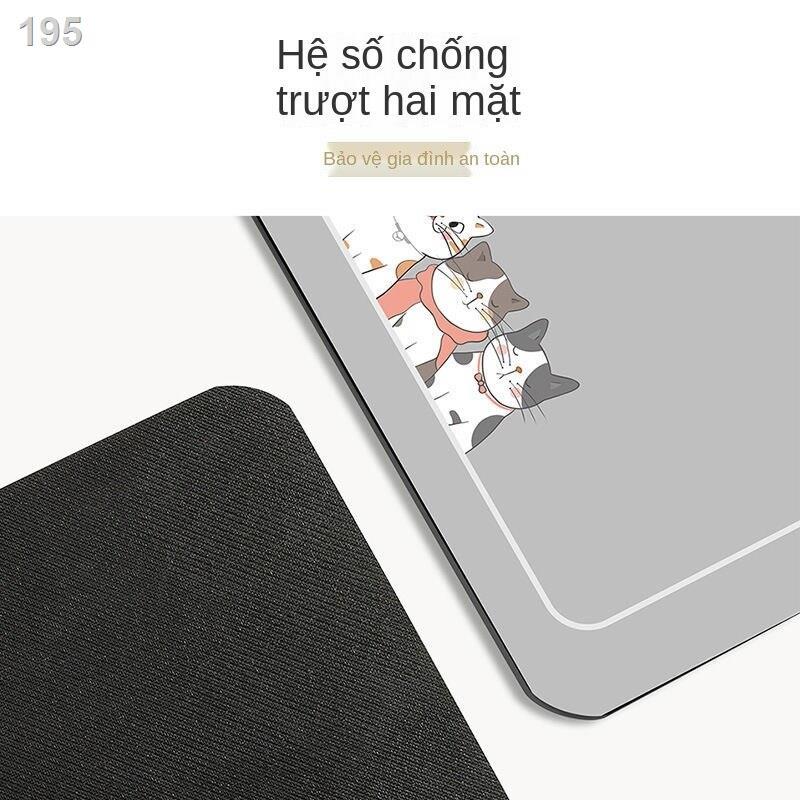 Phòng tắm không trơn trượt tấm thấm hút nhà vệ sinh diatom bùn sàn thảm cửa kitty trong dễ thương và đơn giản